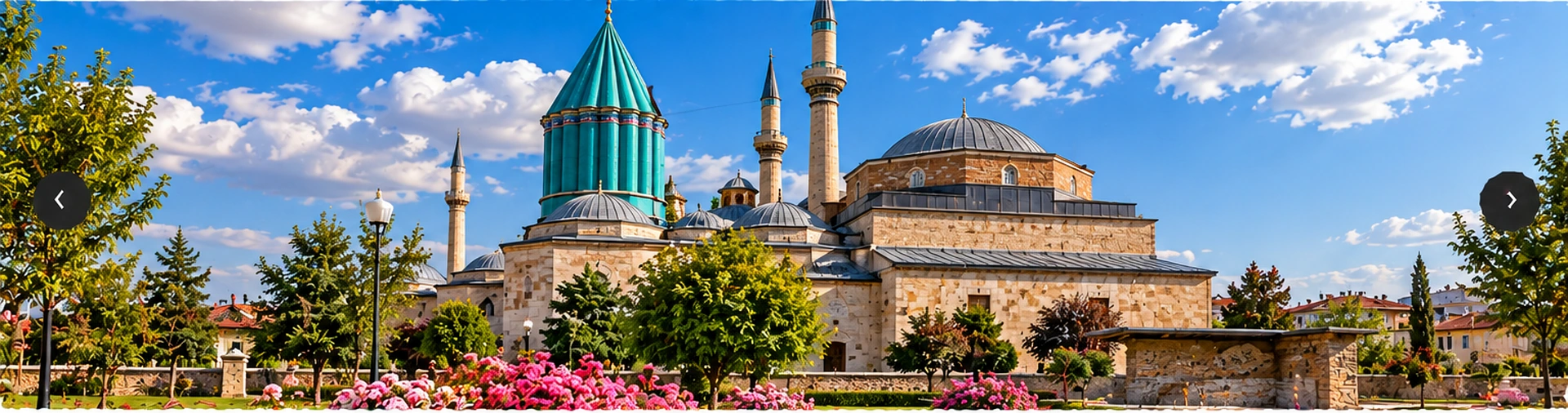 Konya şehir ve kültür turu manzarası